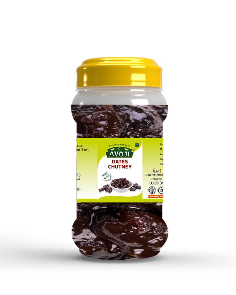 Dates Chutney jar
